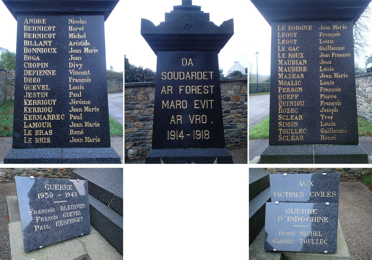 Monument aux morts de La Forest-Landerneau